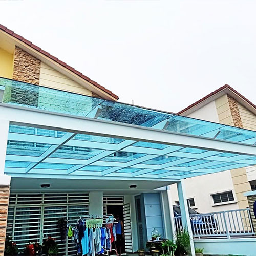 Glass Awnings (Skylight Roofing)